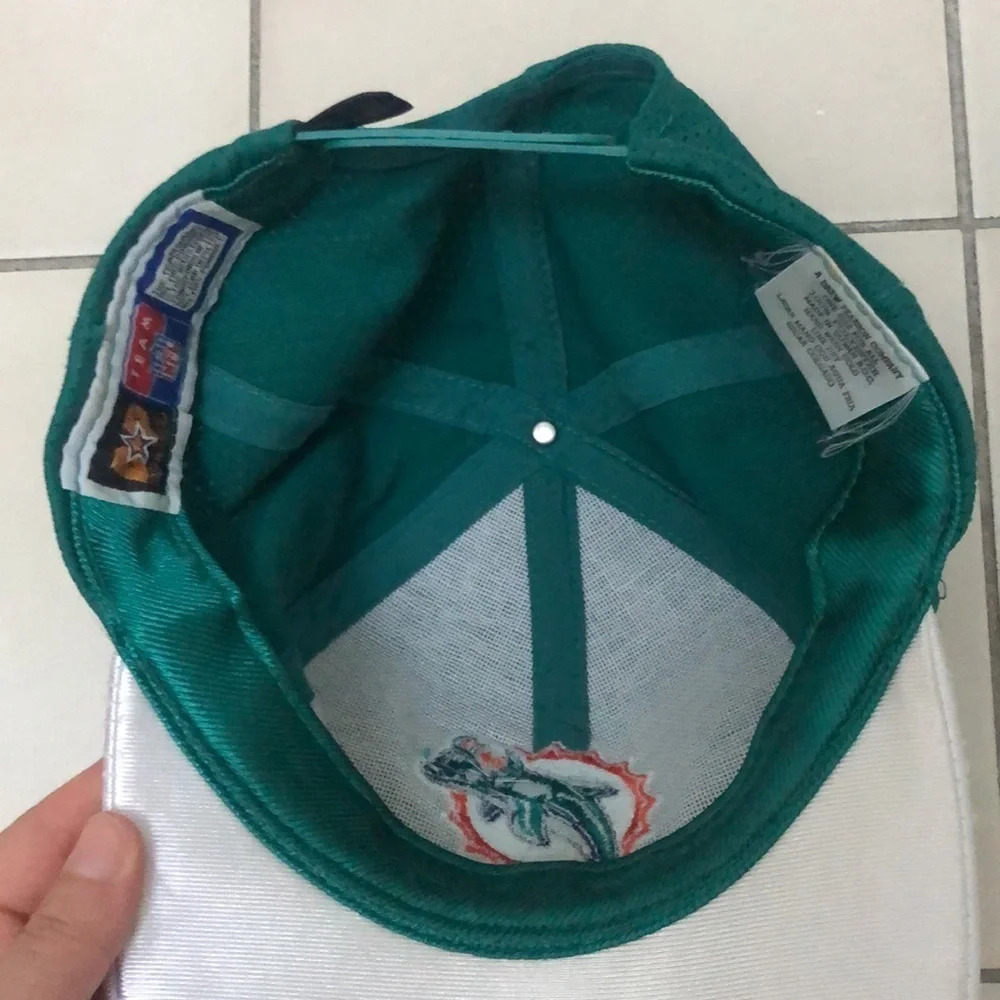 Miami Dolphins Team NFL Drew Pearson Blue  Hat One Size Adjustable vintage - Picture 7 of 9